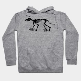 Mammalian skeleton, black Hoodie